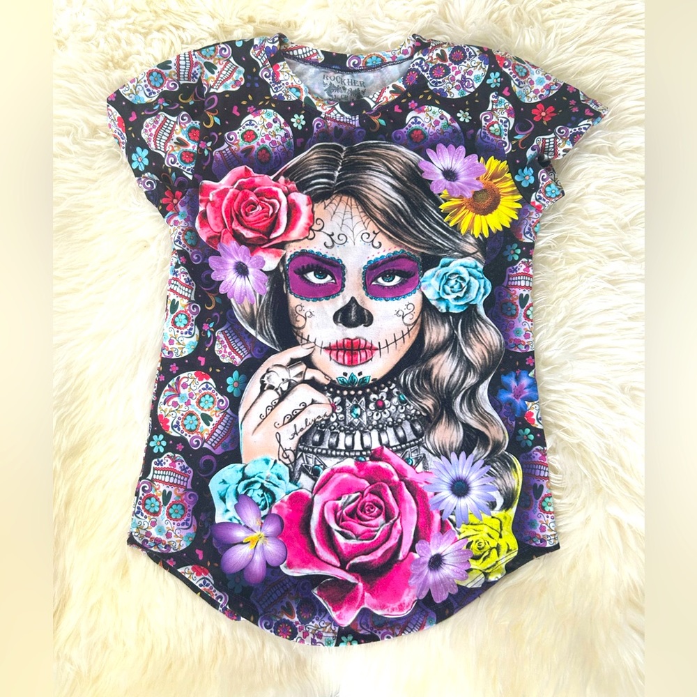 Rockher mural t shirt